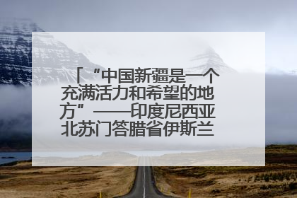 “中国新疆是一个充满活力和希望的地方”——印度尼西亚北苏门答腊省伊斯兰教代表团参访新疆