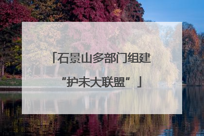 石景山多部门组建“护未大联盟”