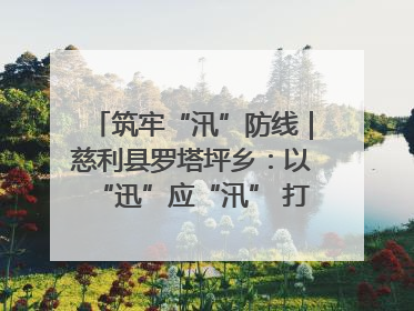 筑牢“汛”防线｜慈利县罗塔坪乡：以“迅”应“汛” 打赢暴雨防御战