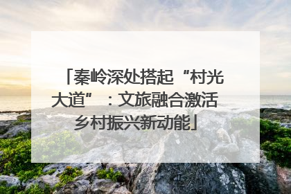 秦岭深处搭起“村光大道”：文旅融合激活乡村振兴新动能