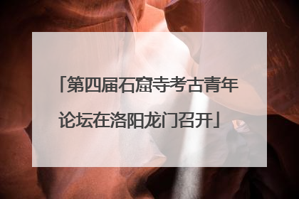第四届石窟寺考古青年论坛在洛阳龙门召开