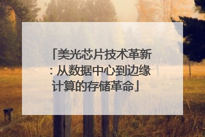 美光芯片技术革新：从数据中心到边缘计算的存储革命