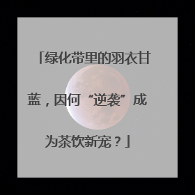 绿化带里的羽衣甘蓝，因何“逆袭”成为茶饮新宠？