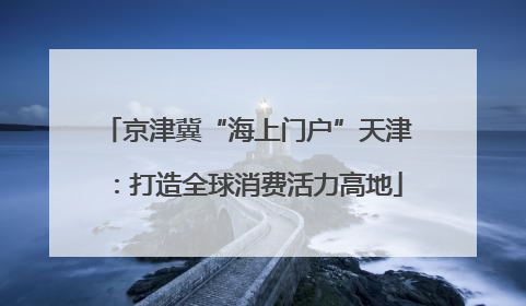 京津冀“海上门户”天津：打造全球消费活力高地