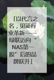 以代言之名，见证行业革新——绿联迈向“NAS第一股”后的品牌跃升