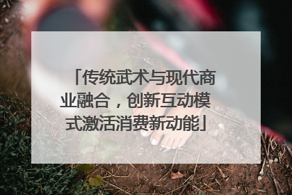 传统武术与现代商业融合，创新互动模式激活消费新动能