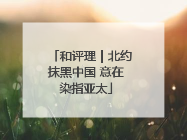 和评理｜北约抹黑中国 意在染指亚太
