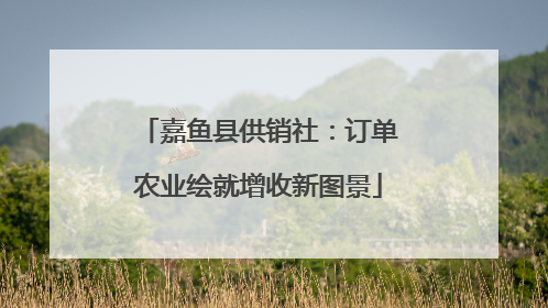 嘉鱼县供销社：订单农业绘就增收新图景