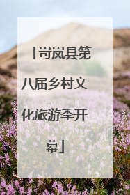 岢岚县第八届乡村文化旅游季开幕