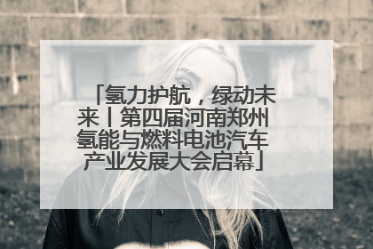 氢力护航，绿动未来丨第四届河南郑州氢能与燃料电池汽车产业发展大会启幕