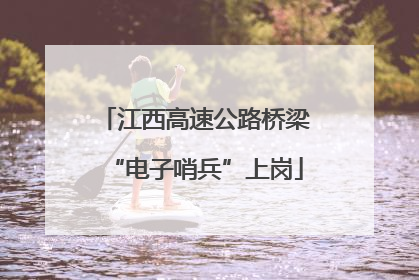 江西高速公路桥梁“电子哨兵”上岗
