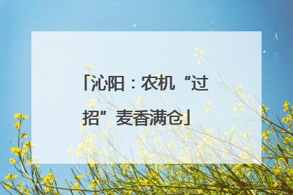 沁阳：农机“过招”麦香满仓