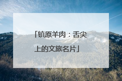 镇原羊肉：舌尖上的文旅名片