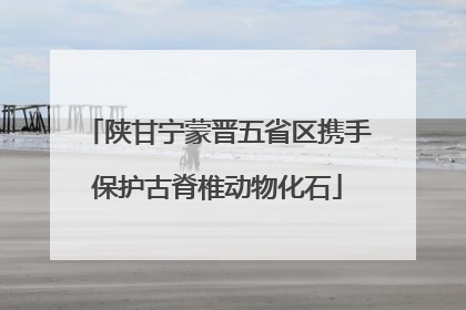 陕甘宁蒙晋五省区携手保护古脊椎动物化石