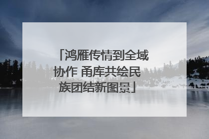 鸿雁传情到全域协作 甬库共绘民族团结新图景