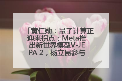 黄仁勋：量子计算正迎来拐点；Meta推出新世界模型V-JEPA 2，杨立昆参与开发丨全球科技早参