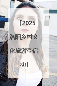 2025洛阳乡村文化旅游季启动