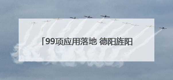 99项应用落地 德阳旌阳打造社保卡全场景服务体系